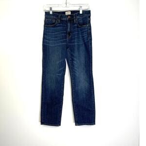 J. Crew Vintage Crop Jeans in Leopold Wash Blue F8025